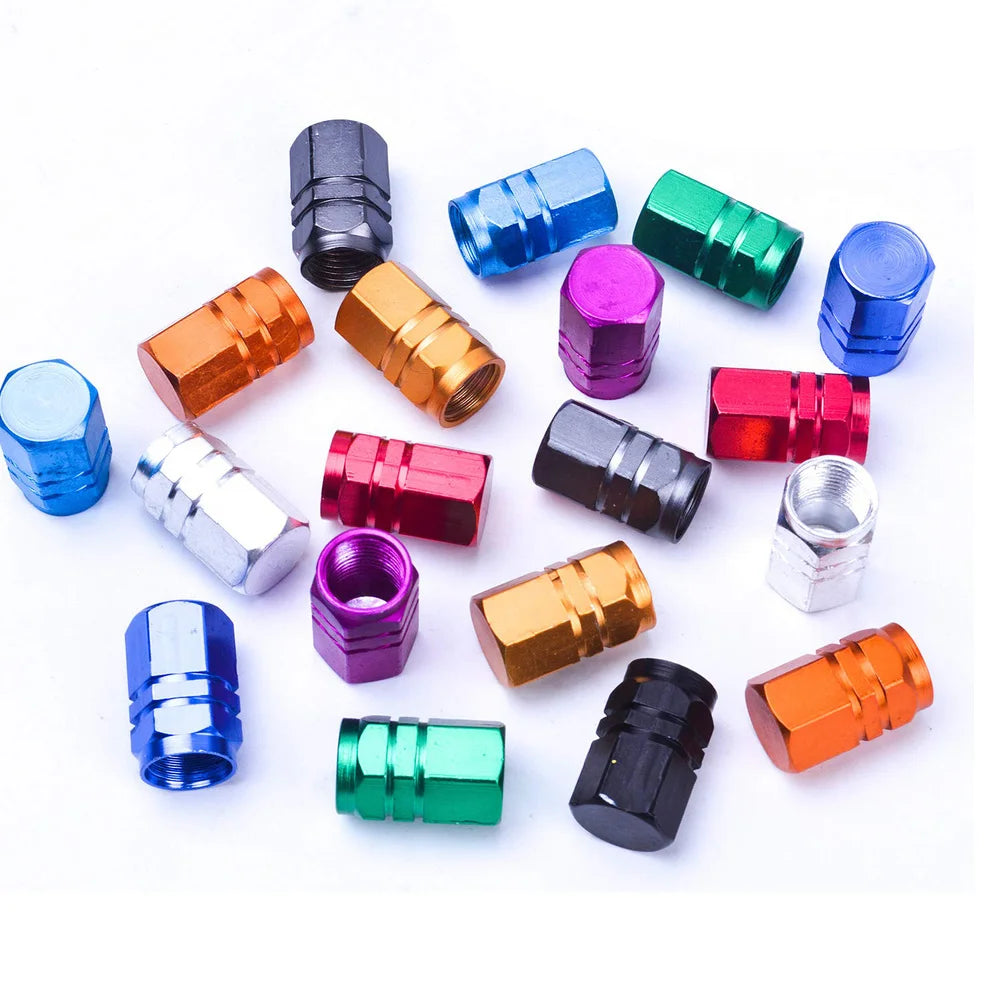 AUTCOAT Aluminum Alloy Car Wheel Tire Valve