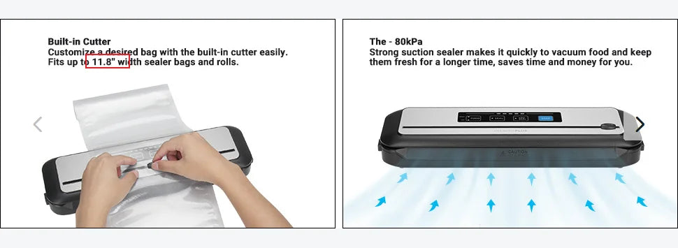 Vacuum Sealer Sealing Tool INKBIRD Healthy