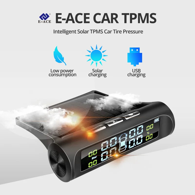 TPMS Car Tire Pressure Alarm Monitor System