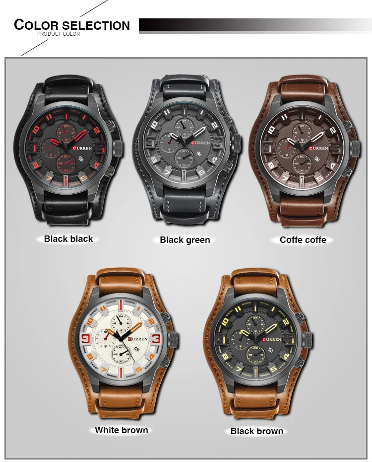 Watches CURREN Luxury Brand Men Watch