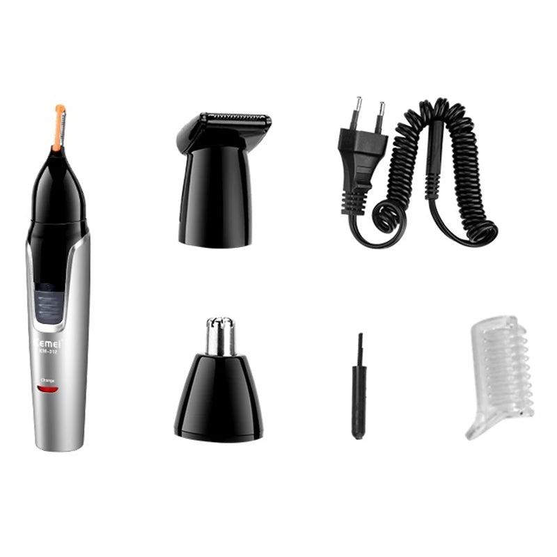 Nose hair trimmer rechargeable for nose and ear hair removal