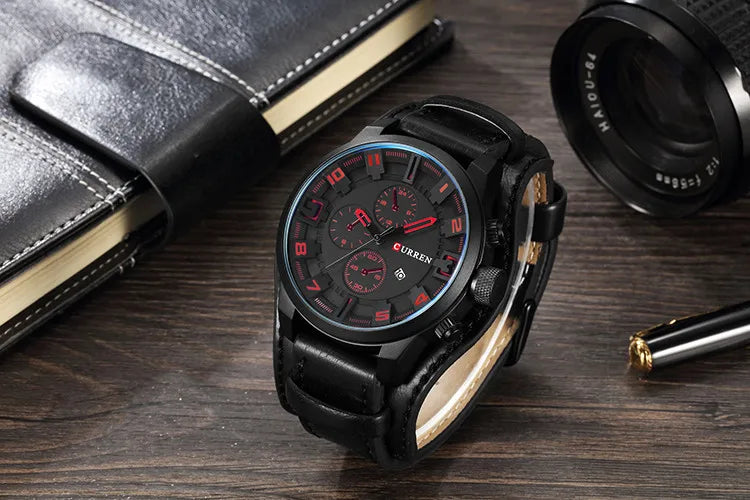 New CURREN Top Brand Luxury Mens Watches