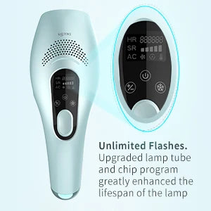 IPL Laser Hair Removal Device Cooling Painless Epilator Face Body