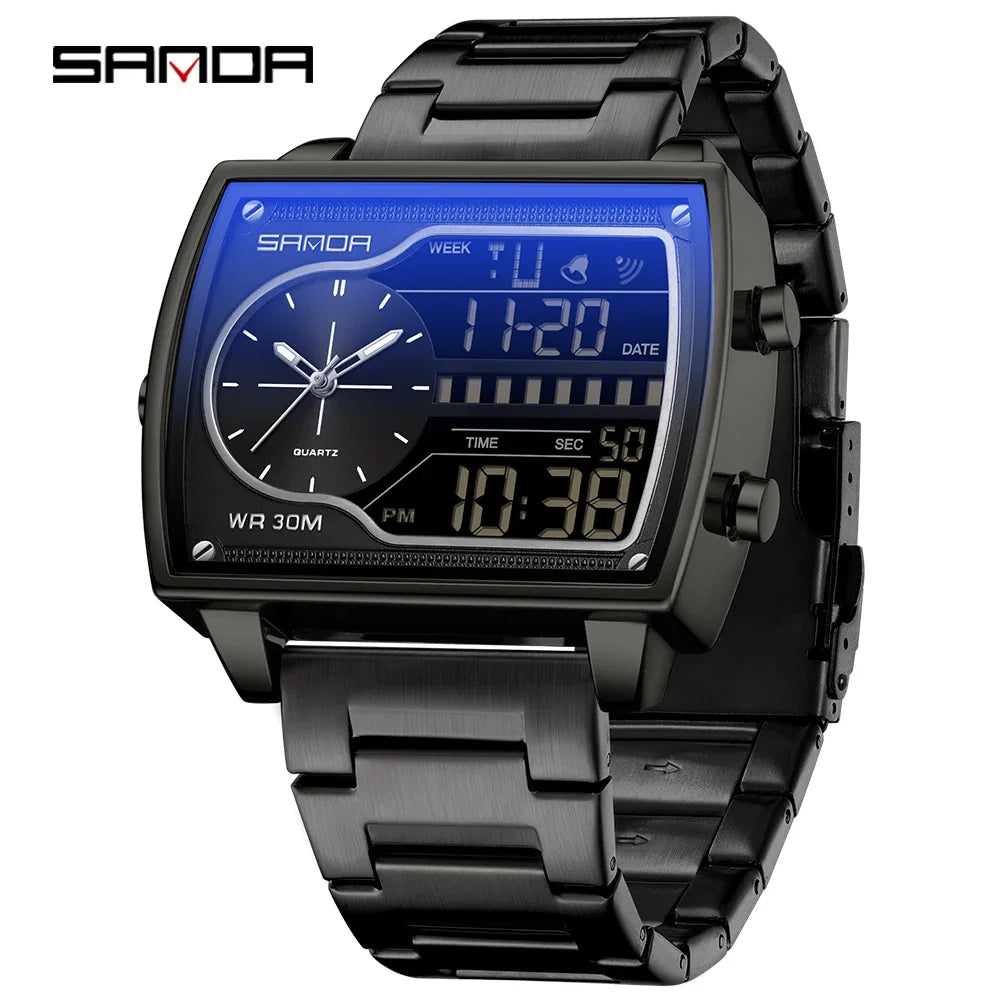 SANDA Top Brand Men's Quartz Watch