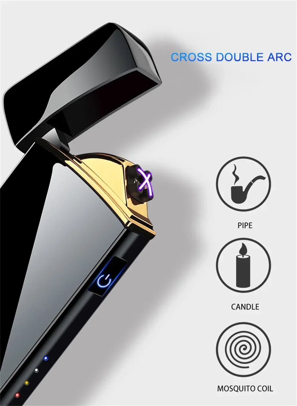 Electric Windproof Metal Lighter