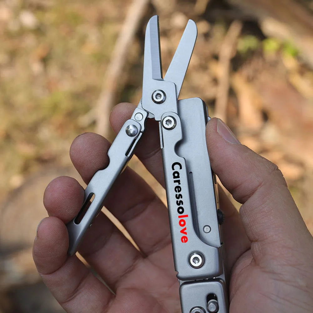 Combination Multitool Folding Knife