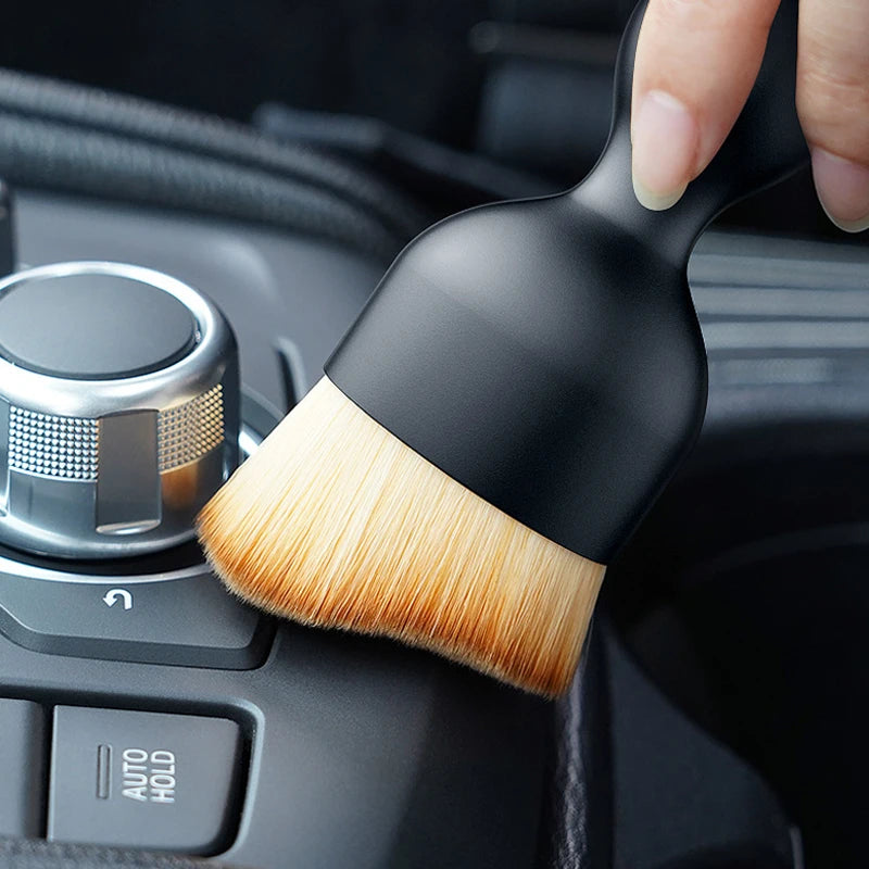 Car Air Vent Cleaning Soft Brush with Casing Car Interior Cleaning Tool