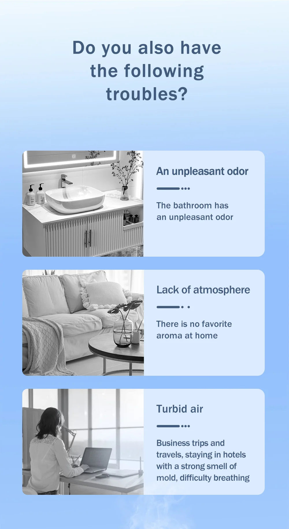 Rechargeable 5-mode aromatic diffuser