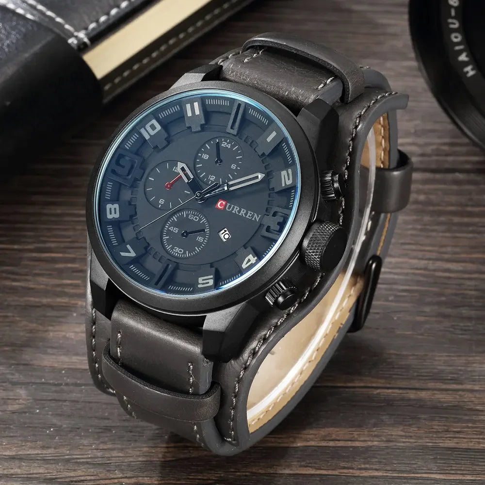 New CURREN Top Brand Luxury Mens Watches