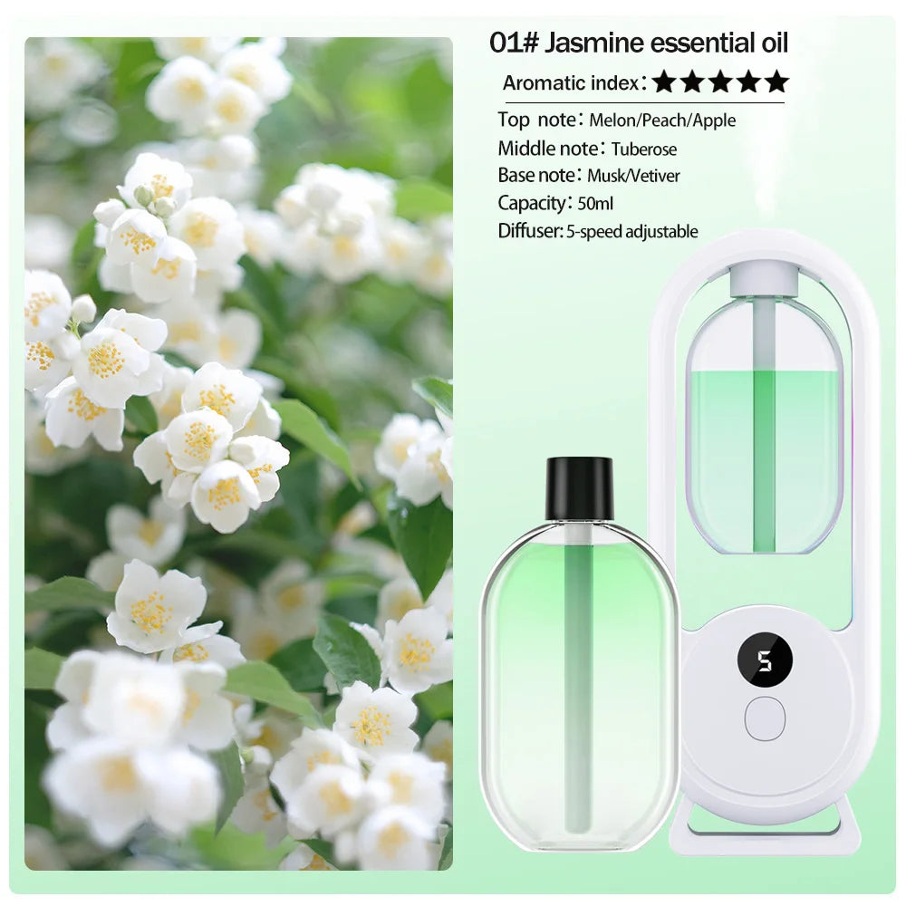 Rechargeable 5-mode aromatic diffuser