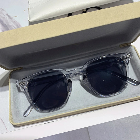 Vintage Square Sunglasses Women Men Luxury Brand