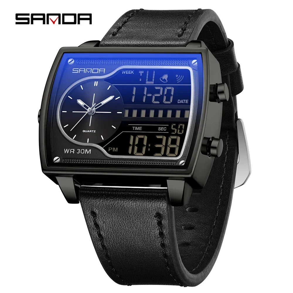 SANDA Top Brand Men's Quartz Watch