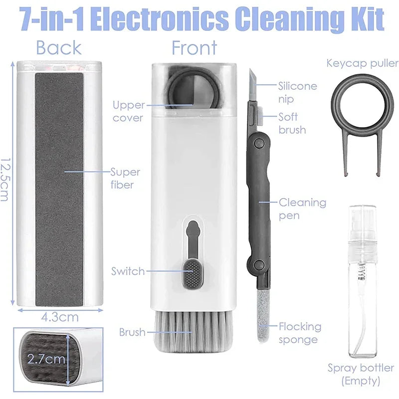 7-in-1 Multifunctional Cleaning Kit Laptop Keyboard Cleaning Brush