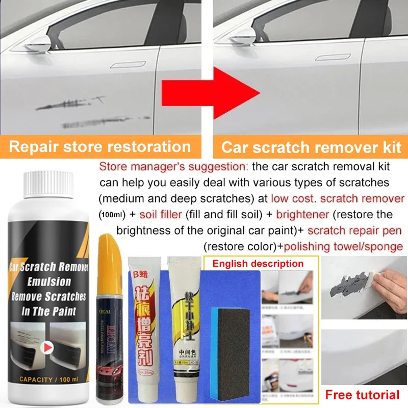 Car Scratch Remover Anti Scratch Wax