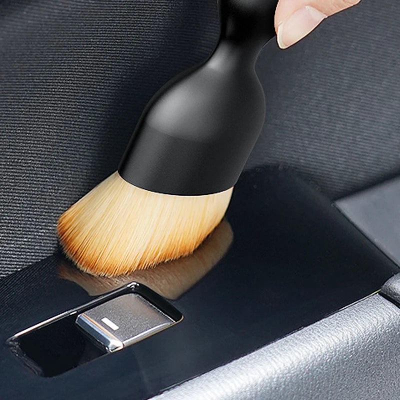 Car Air Vent Cleaning Soft Brush with Casing Car Interior Cleaning Tool