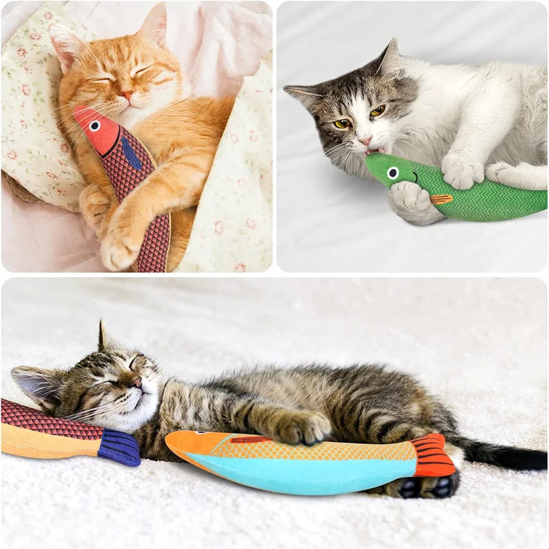 Cat Toy Catnip 3D Simulation Fish