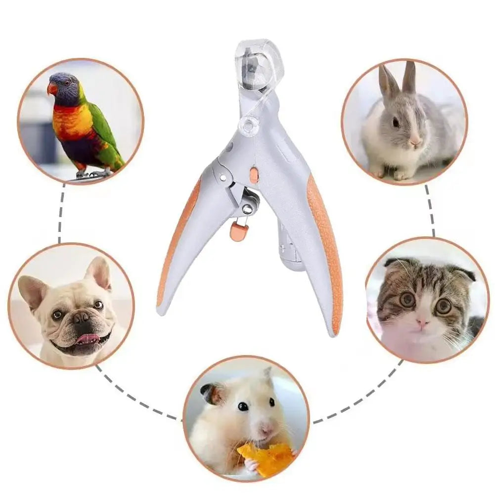 Pet Nail Clippers With Led Luminous Light