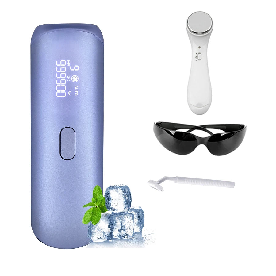 Cooling Laser Hair Removal 3-in-1 IPL Epilator