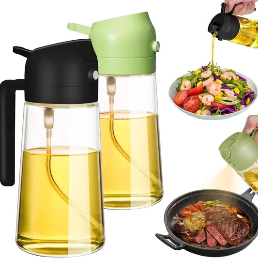 500ml 2 in 1 Spray Oil Dispenser Olive Oil Spray