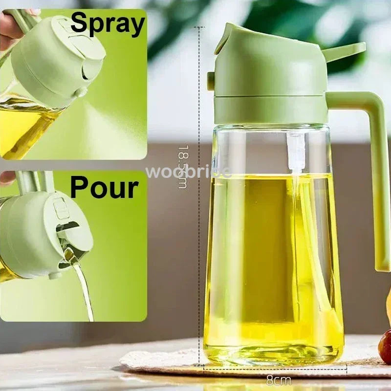 500ml 2 in 1 Spray Oil Dispenser Olive Oil Spray