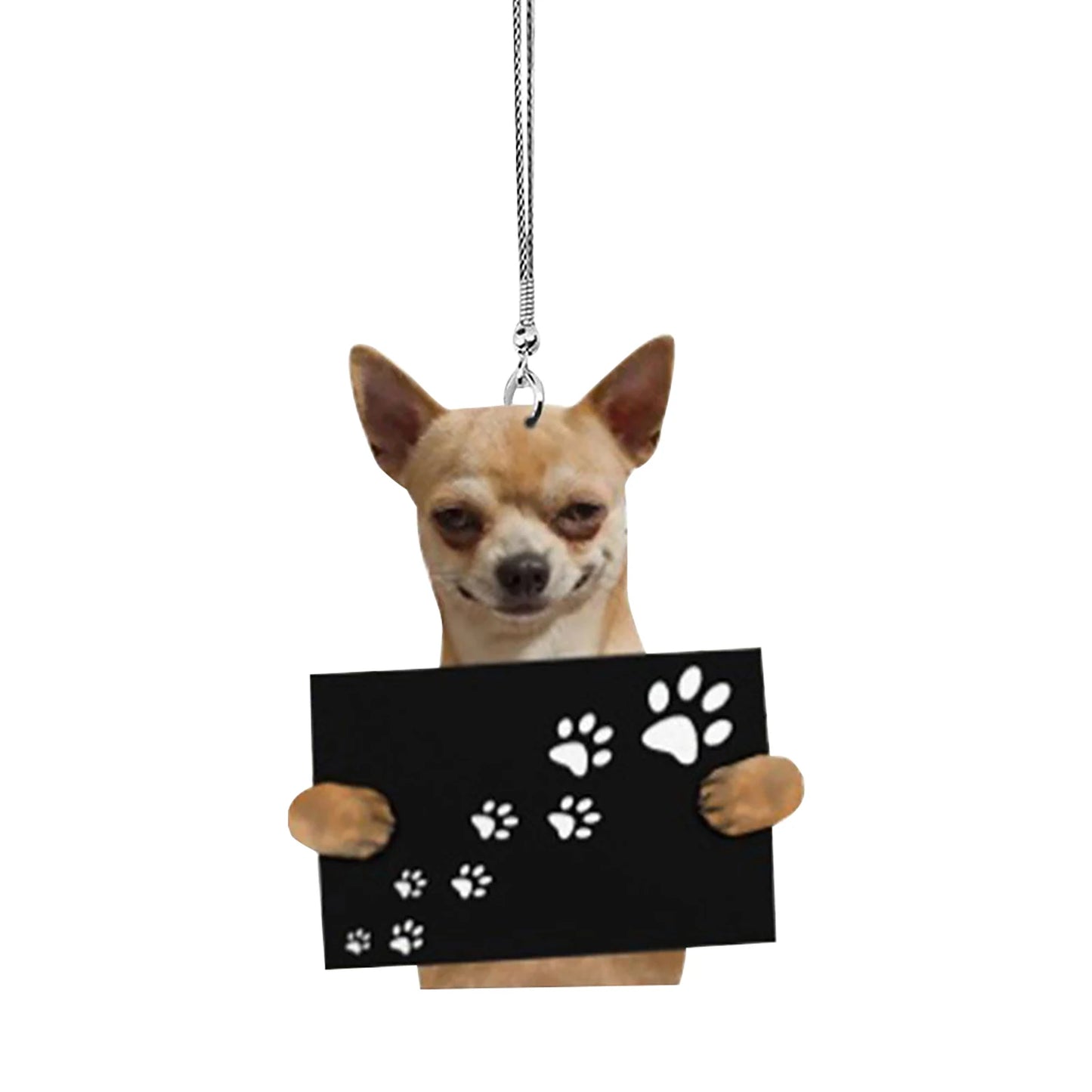 Car Pendant Practical Interior Ornament Hanging Mini Puppy Shape