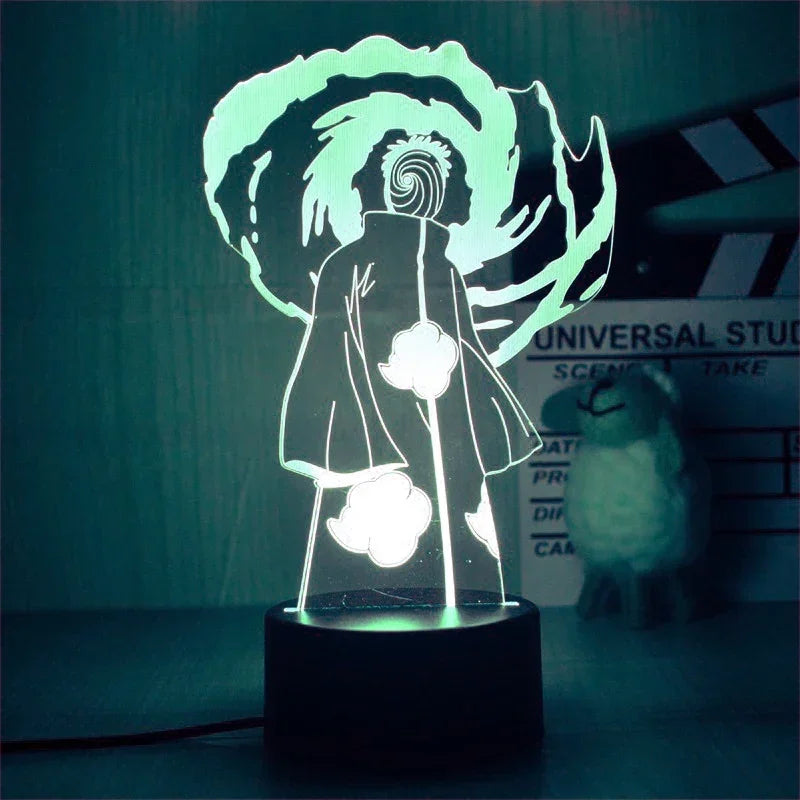 Anime Naruto Action Figures Night Light