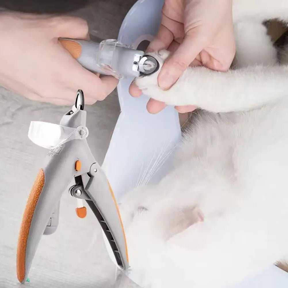 Pet Nail Clippers With Led Luminous Light