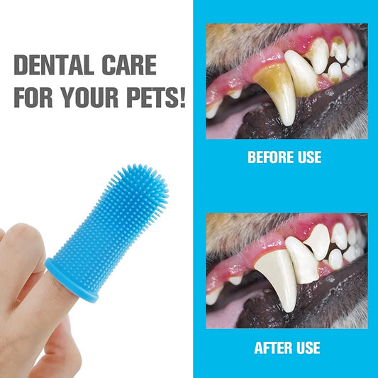 Dog Super Soft Pet Finger Toothbrush