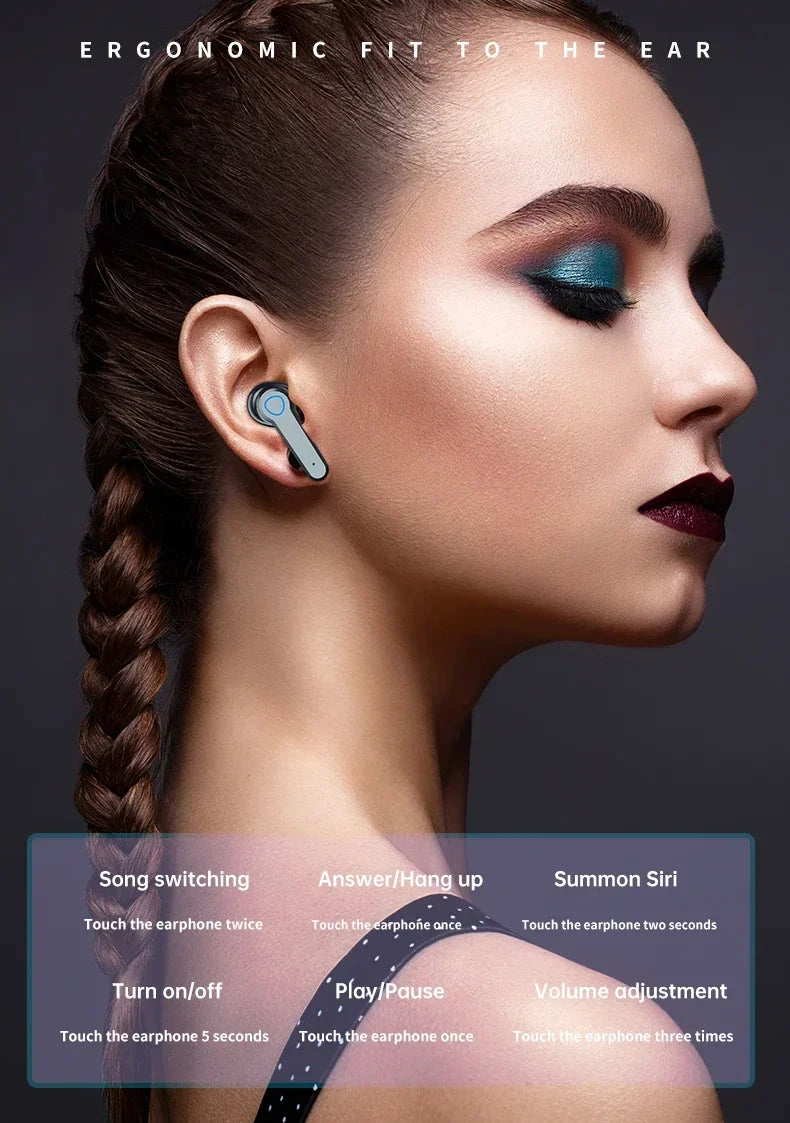 M19 headset TWS Earphone Intelligente Touch Control