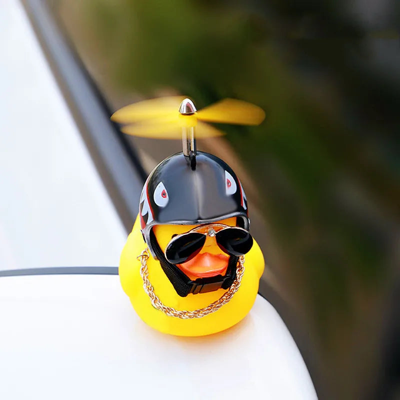 Multi Cute Rubber Duck Toy Car Ornaments Yellow Duck