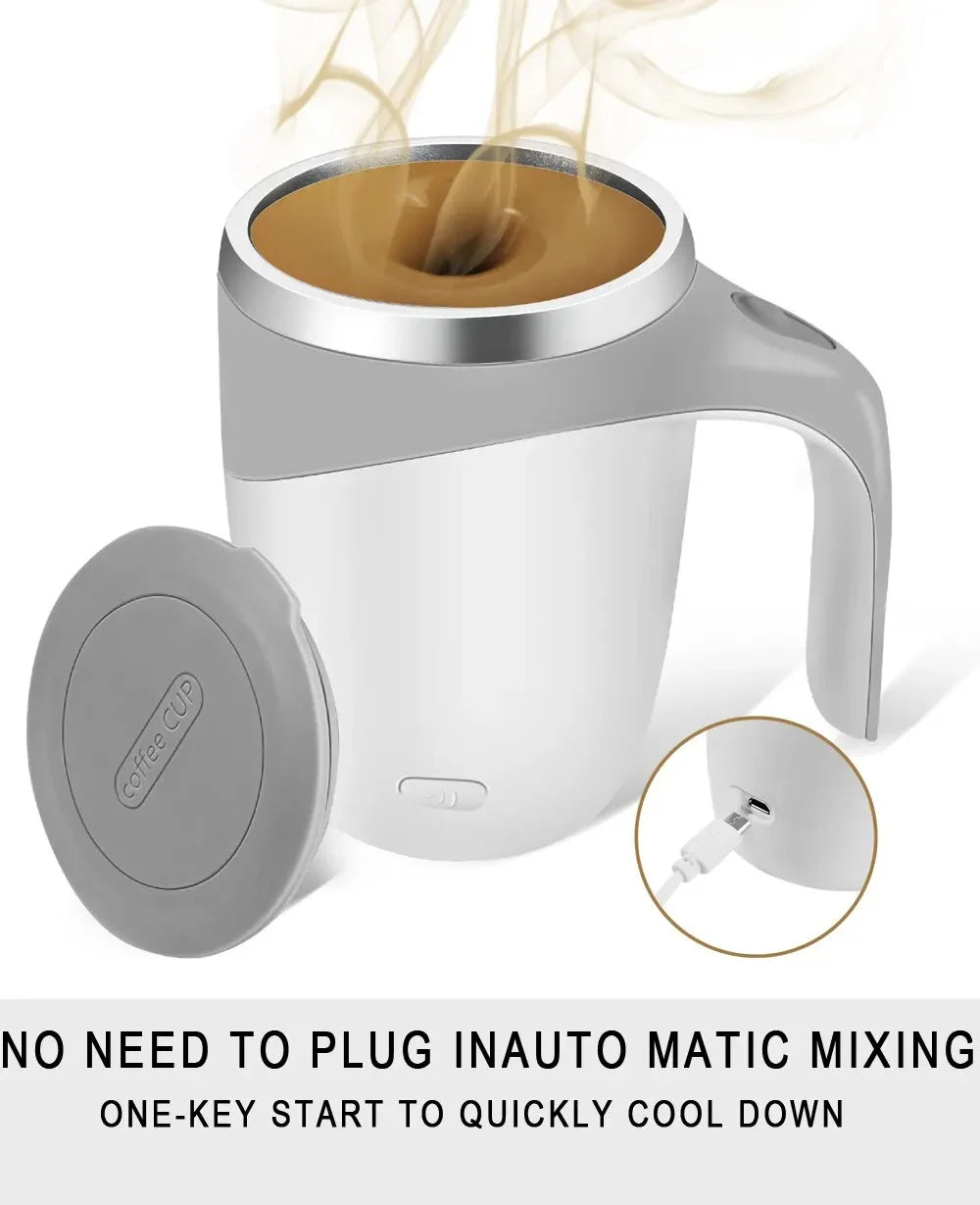 Automatic Stirring Magnetic Mug Rechargeable