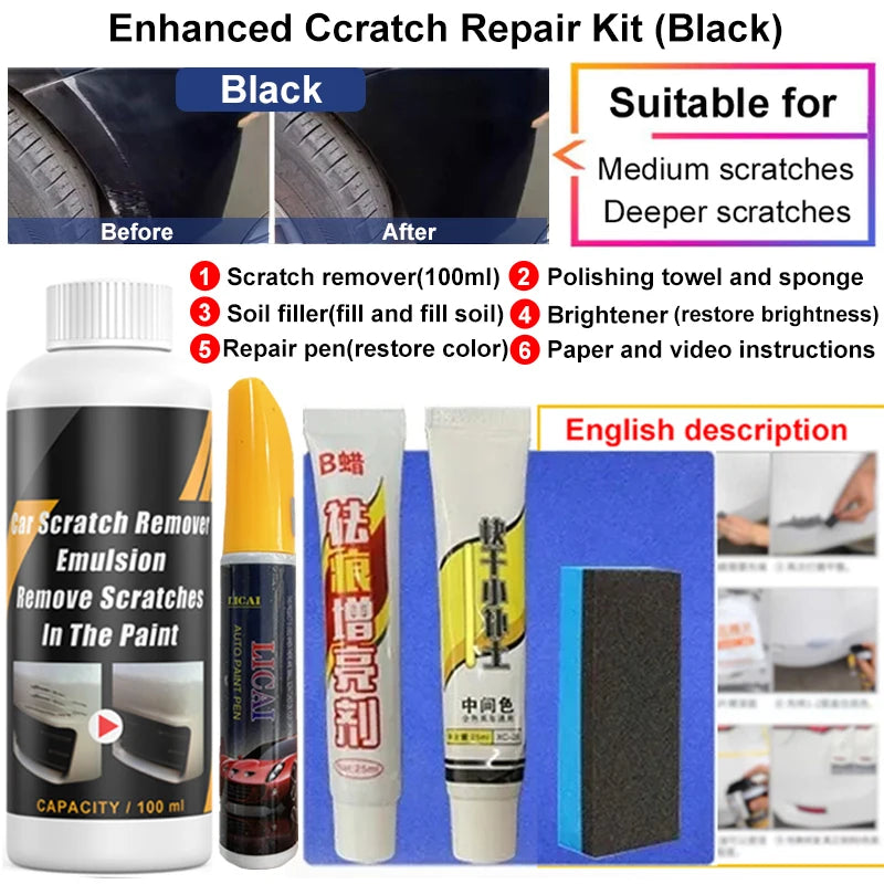 Car Scratch Remover Anti Scratch Wax