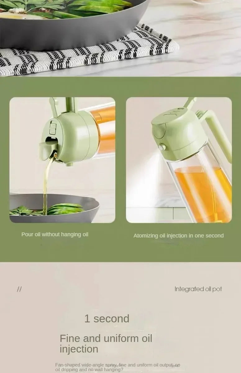 500ml 2 in 1 Spray Oil Dispenser Olive Oil Spray