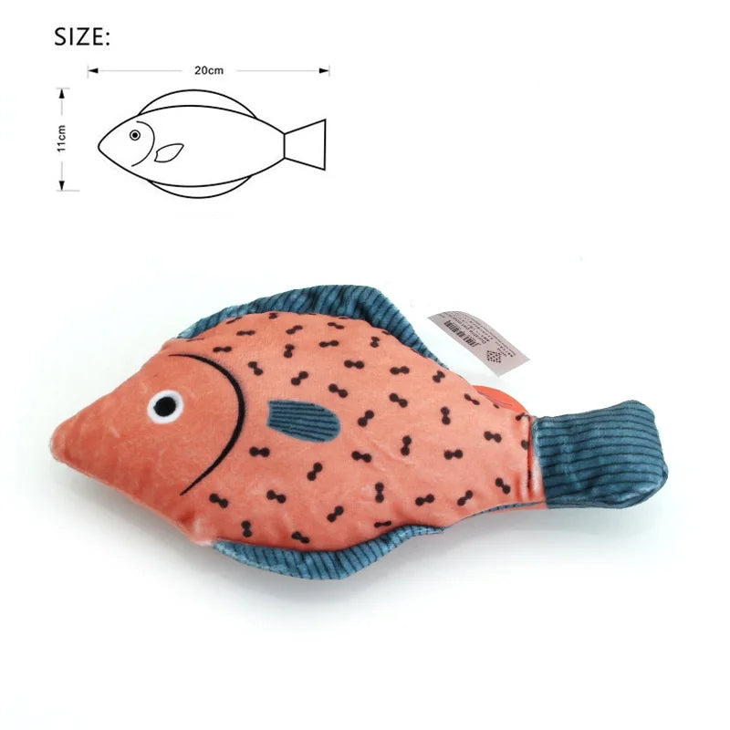 Cat Toy Catnip 3D Simulation Fish