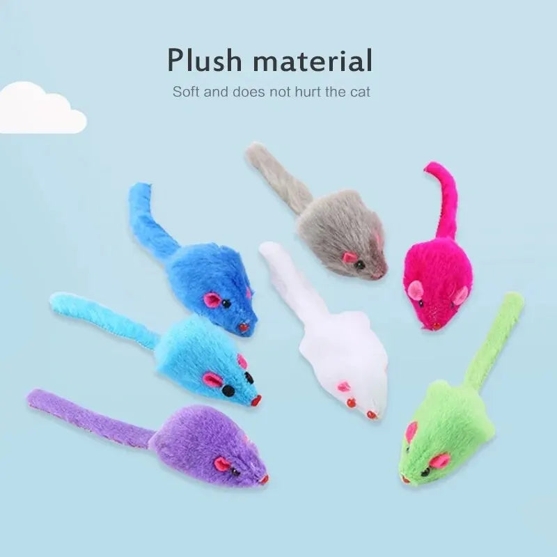 Cat Mouse Toys Rattle Mouse