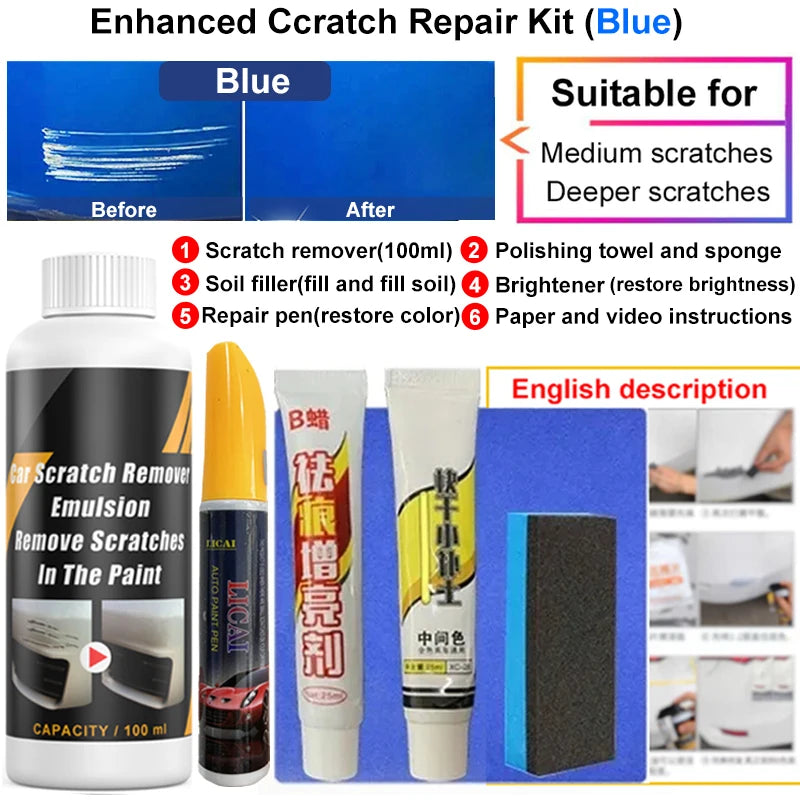 Car Scratch Remover Anti Scratch Wax