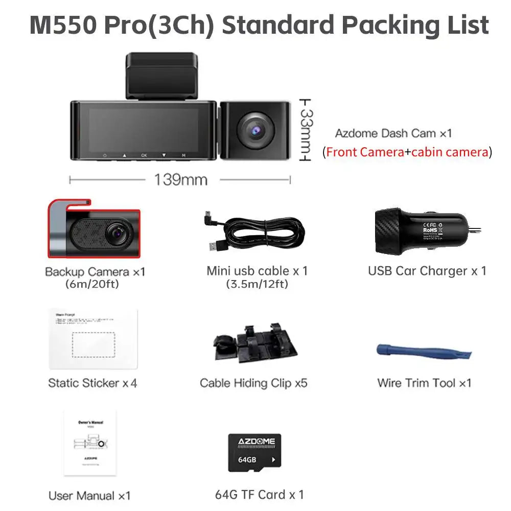 Pro Car DVR Dash Cam