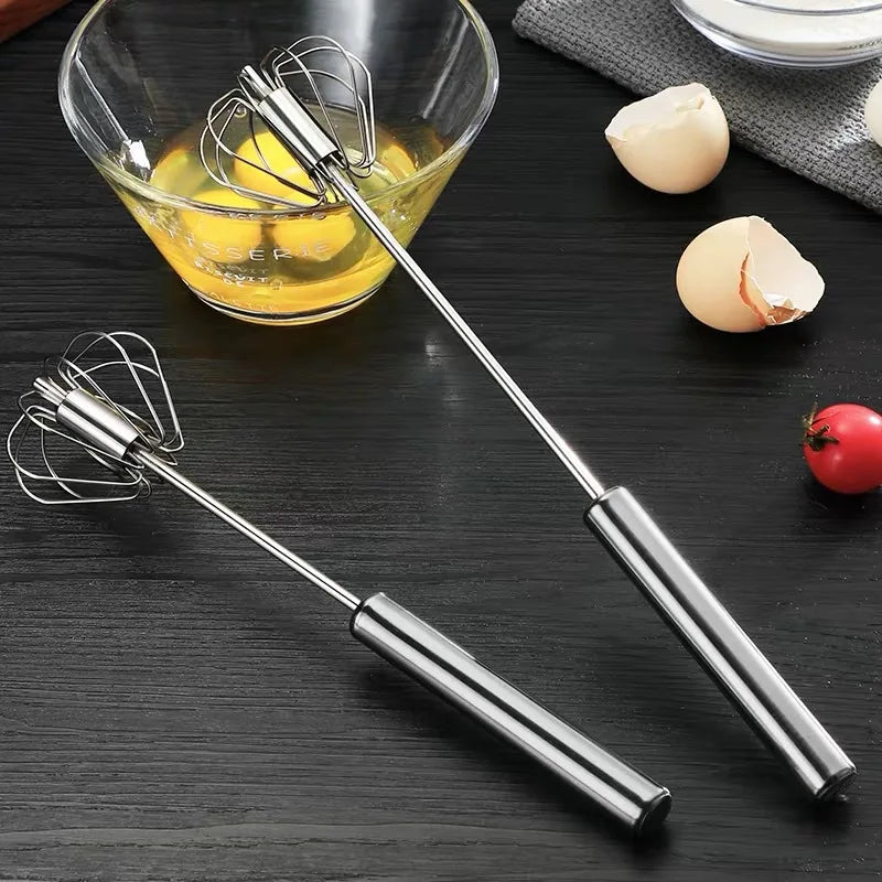 Semi Automatic Mixer Whisk Egg Beater Stainless Steel