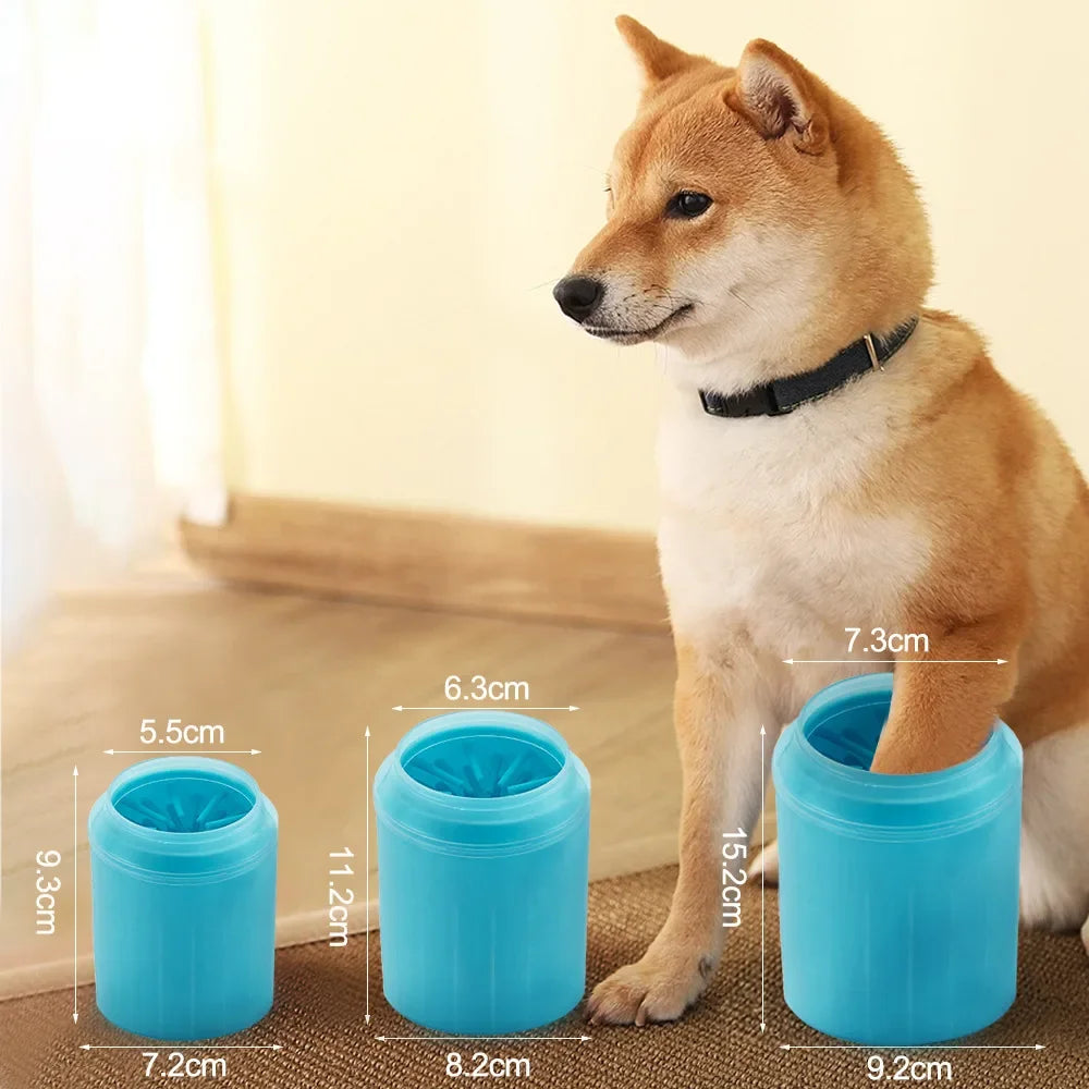 Soft Silicone Material Pet Foot Wash Cup