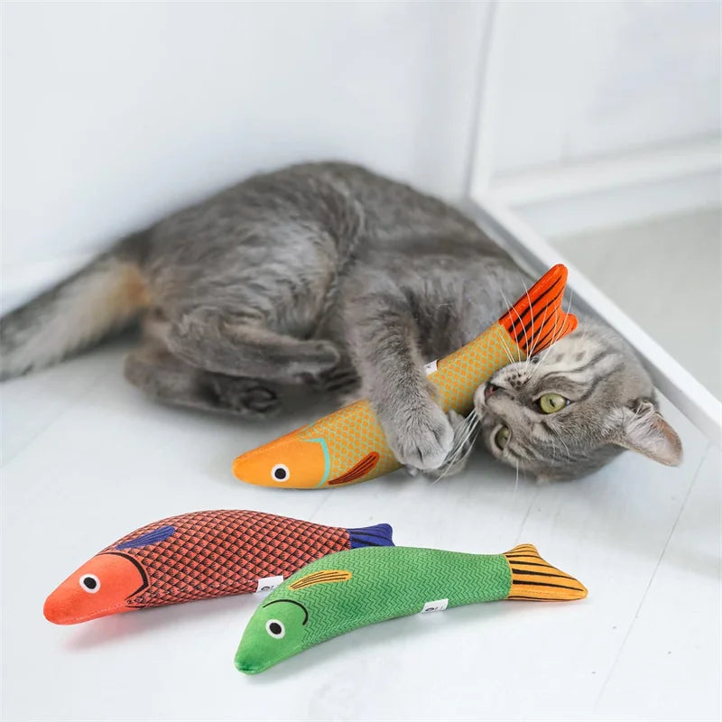 Cat Toy Catnip 3D Simulation Fish