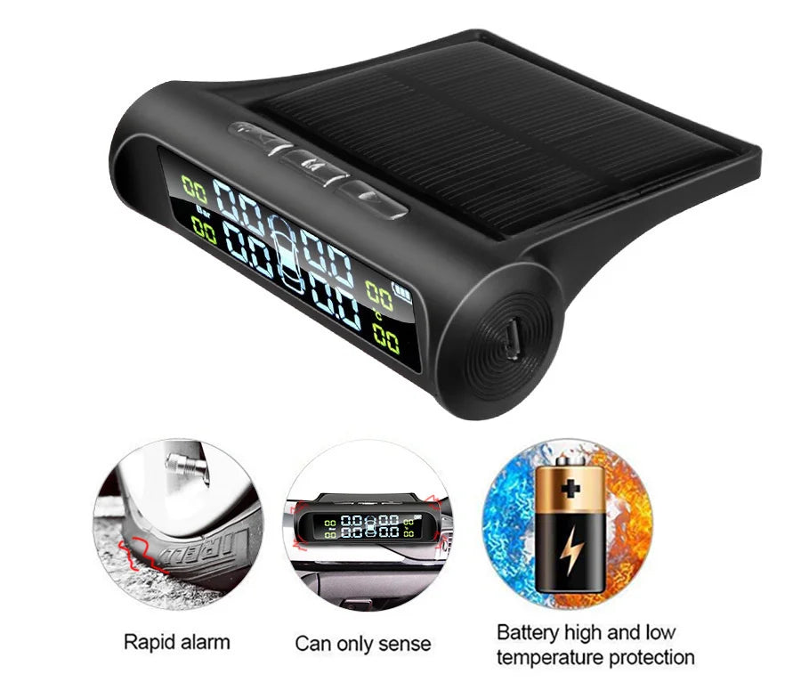 TPMS Car Tire Pressure Alarm Monitor System