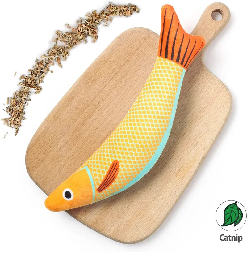 Cat Toy Catnip 3D Simulation Fish