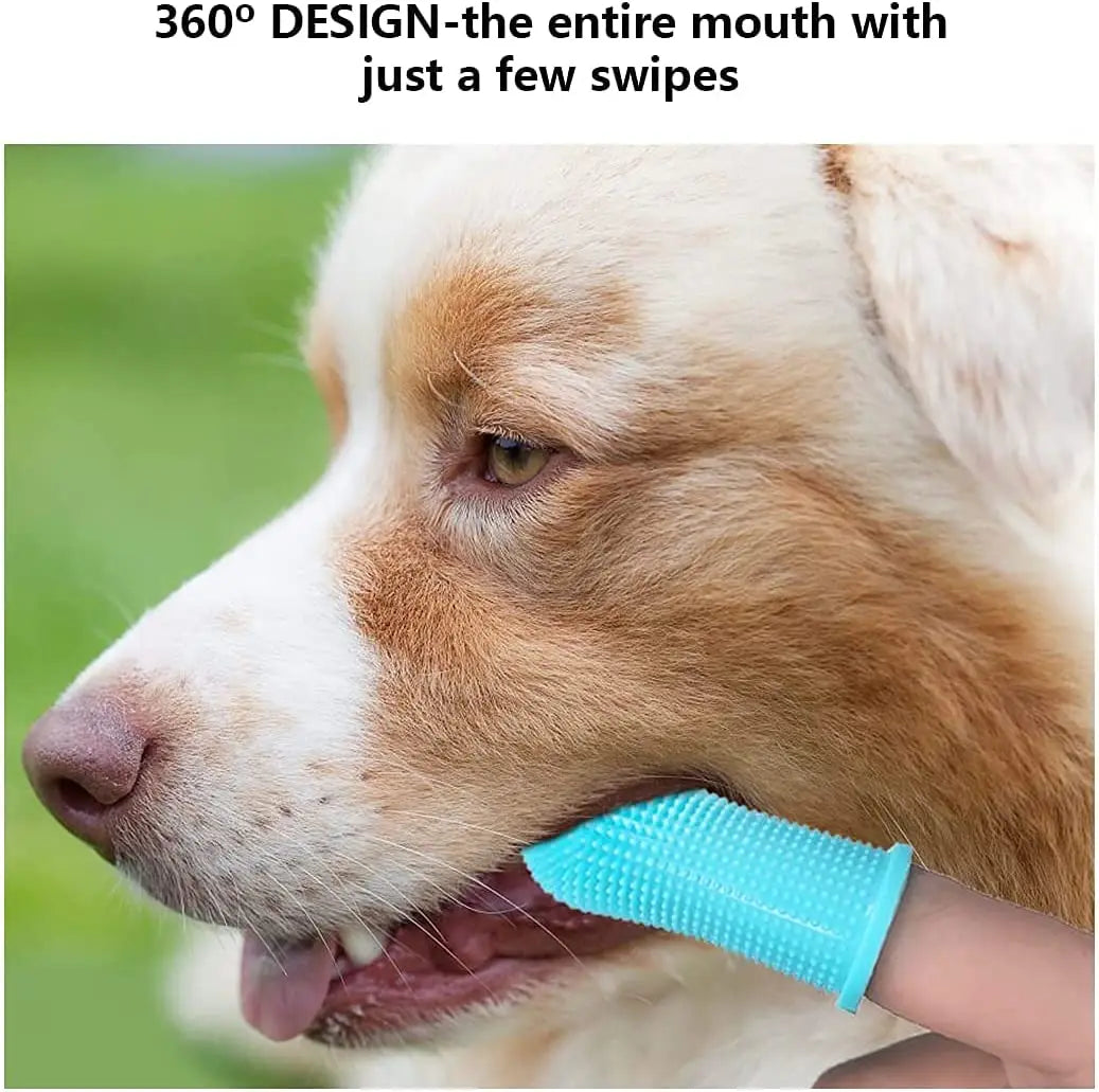 Dog Super Soft Pet Finger Toothbrush