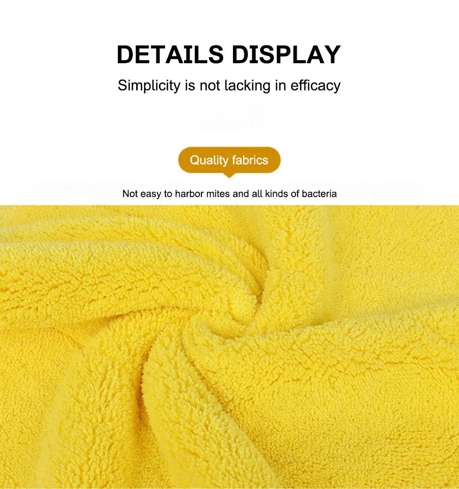 SEAMETAL Microfiber Car Washing Towel