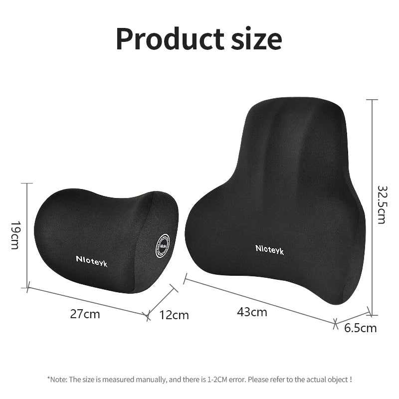 Car Foam Neck Pillow Protection Lumbar