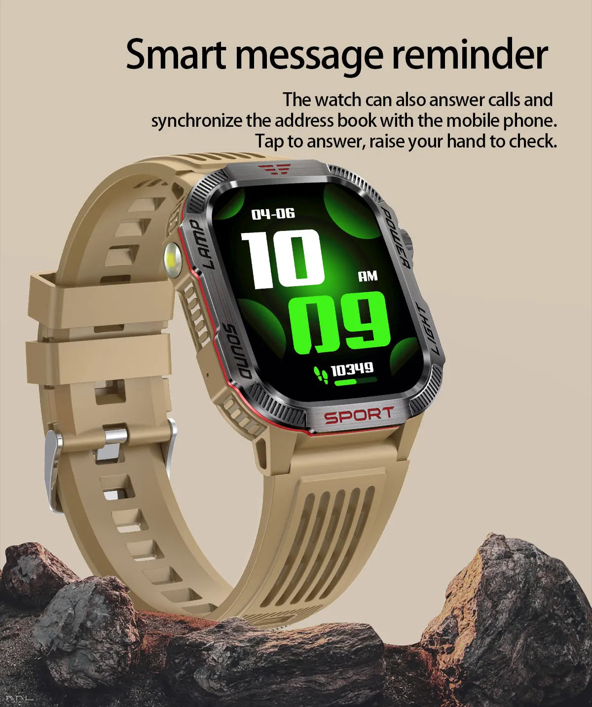 Military Outdoor Sport Smart Watch