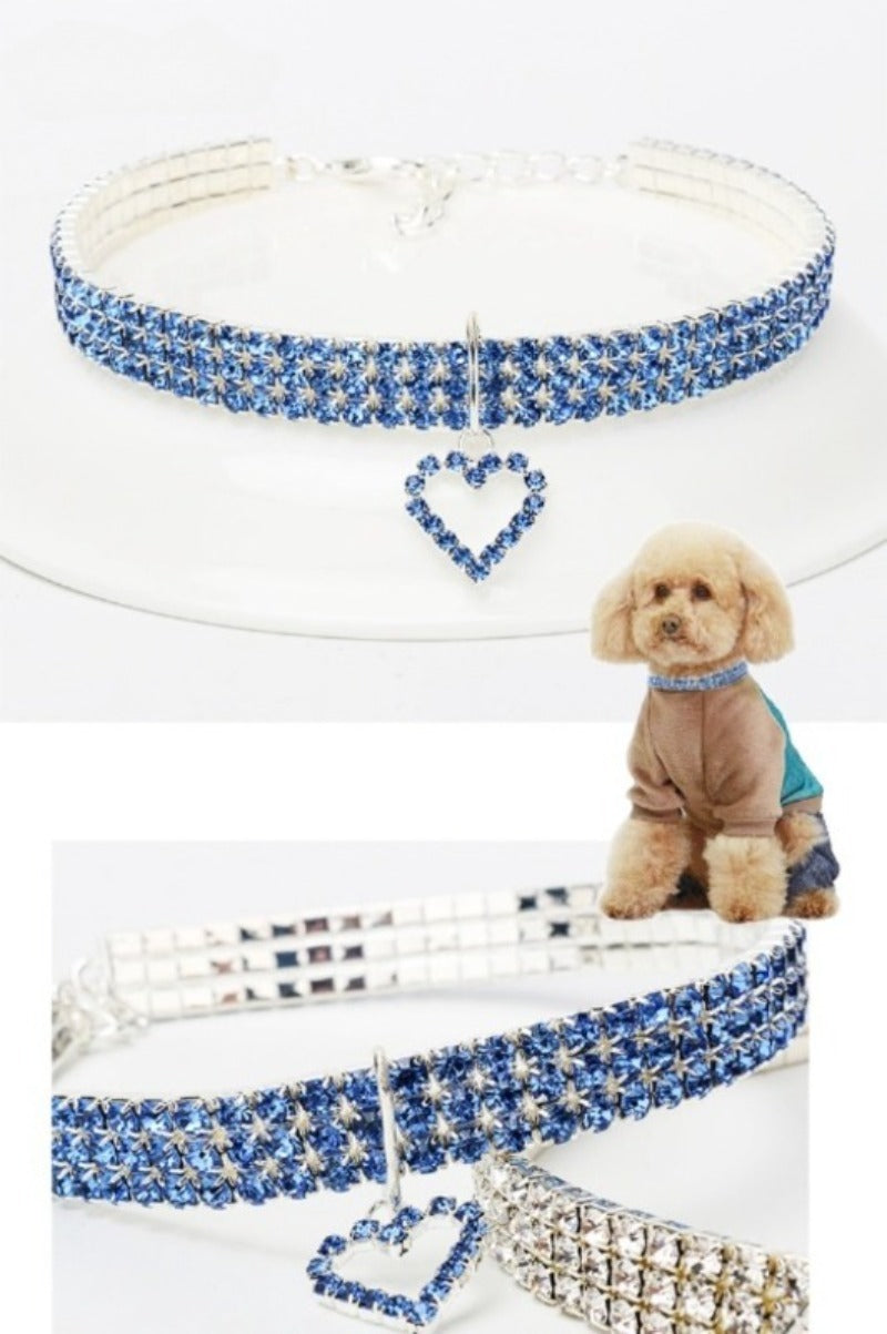 New Cat Dog Collar Three Row