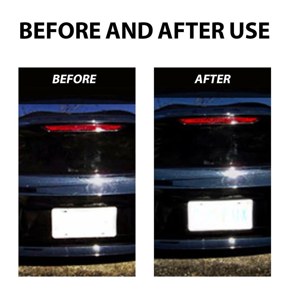 Licence Plate Reflective Spray