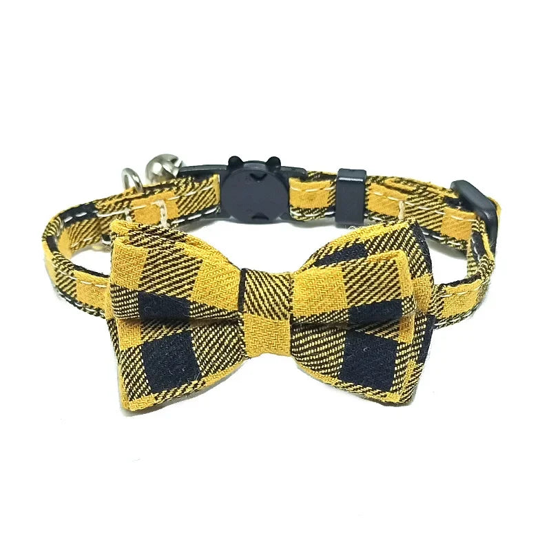 Cat Collar Bow Tie and Bell