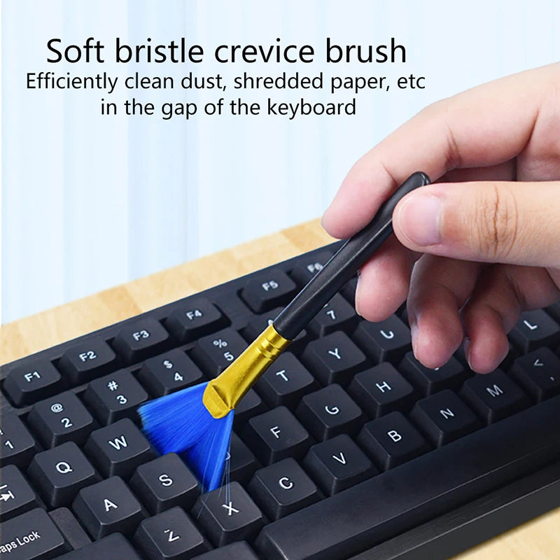 10 Pcs PC Laptop Keyboard Cleaning Brush Kit